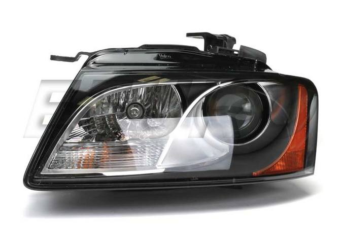 Audi Headlight Assembly - Driver Side (Halogen) 8T0941029AC - Valeo 46656